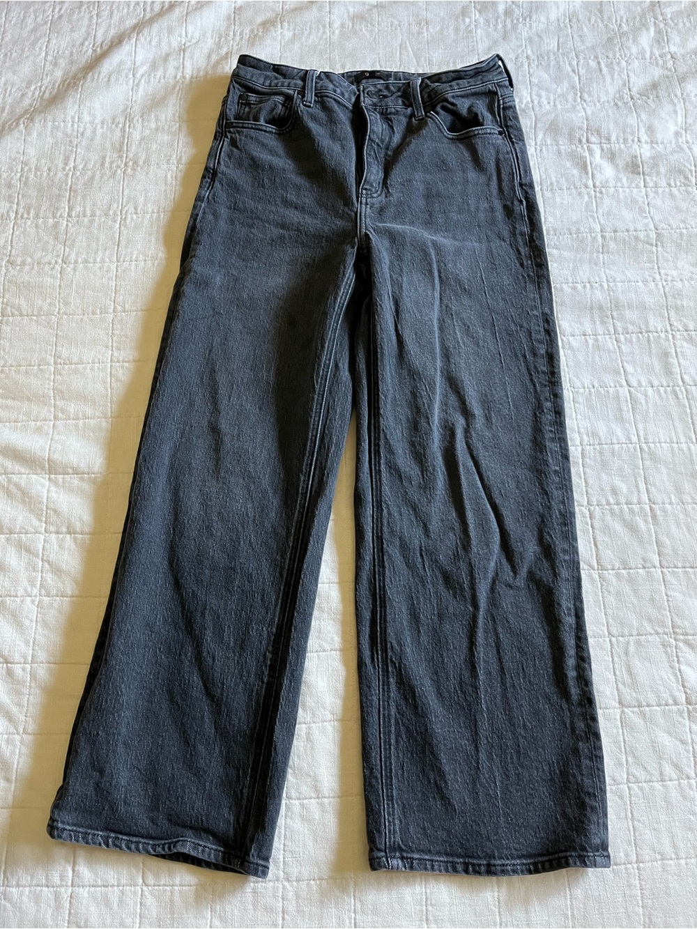 Quince Bella straight black jeans
